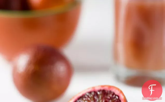 Laranja sangue-coentro Gastrique