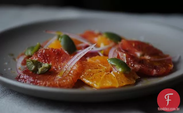 Salada De Laranja Com Azeitonas