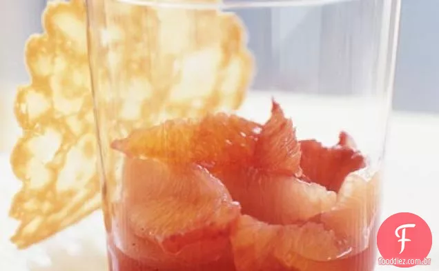 Compota de laranja e toranja de sangue