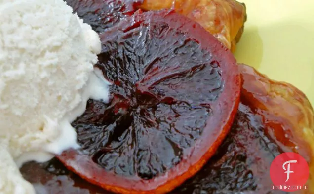 Tartina Caramelizada Laranja Sangue Tarte