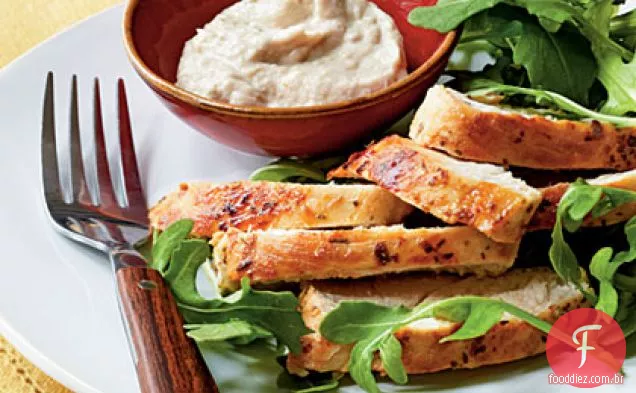 Frango salteado com molho Tonnato