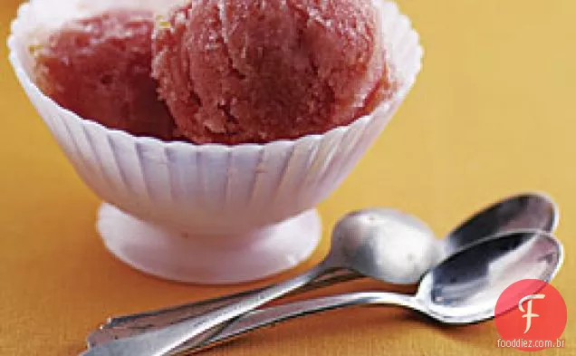 Sorbet De Laranja E Manga De Sangue