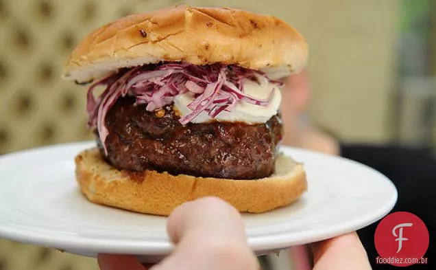 Hambúrguer Com Slaw Picante