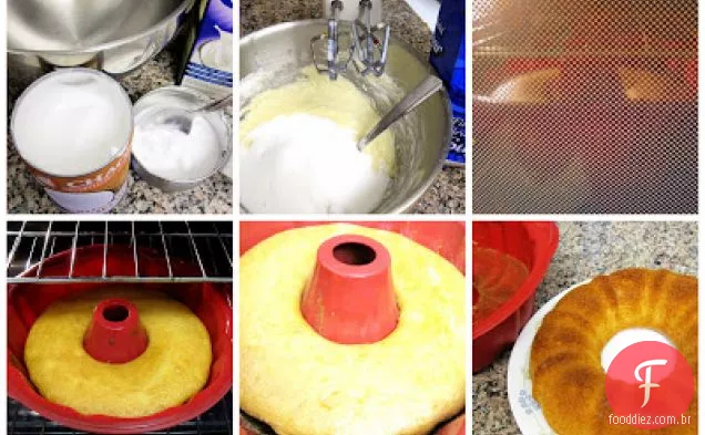 Coco Laranja Bundt Bolos