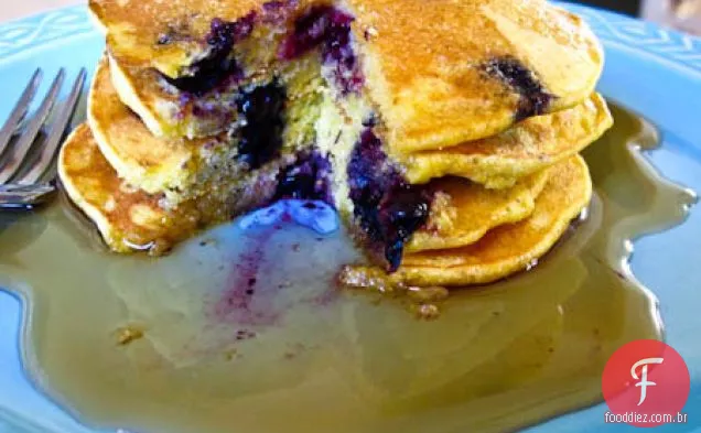 Blueberry Corncakes