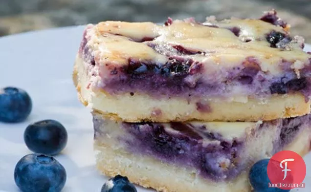 Blueberry Cheesecake Squares