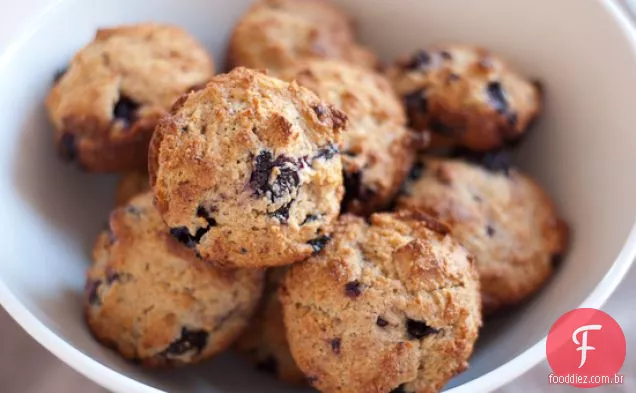 Muffins De Limão Mirtilo