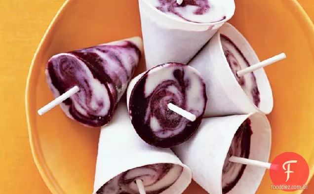 Lemon-Blueberry Twist Pops
