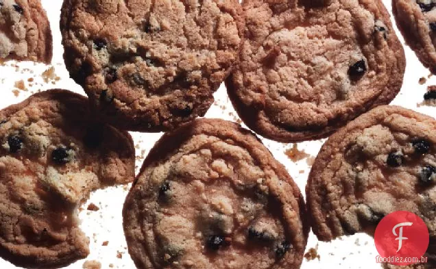 Biscoitos De Mirtilo E Creme