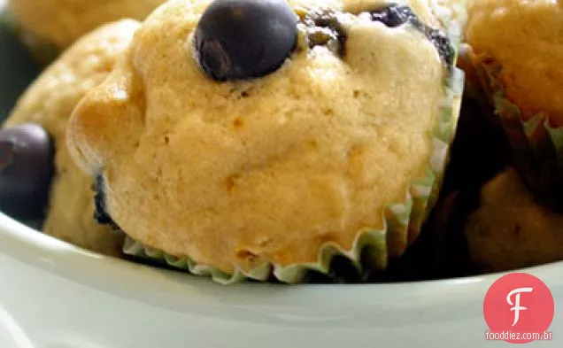Mini Blueberry Muffins Limão