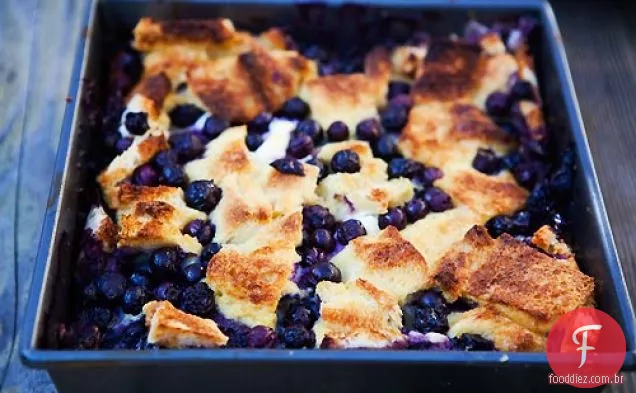 Blueberry Maple Café Da Manhã Assar