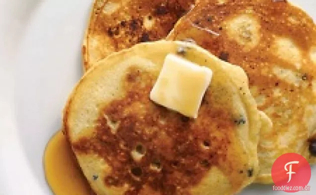 Panquecas De Leitelho De Mirtilo