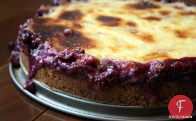 Blueberry Sour Cream Torte