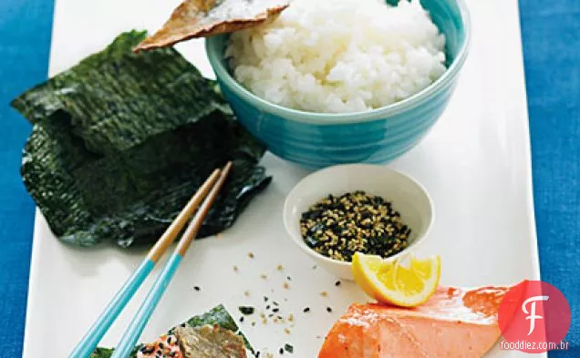 Salmão Shioyaki