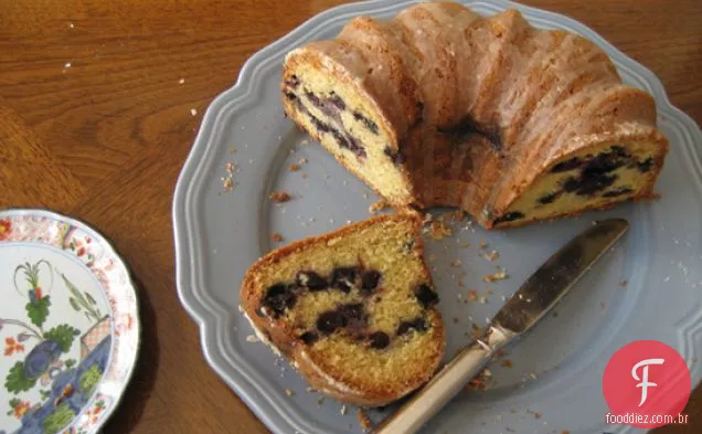 Bolo De Café De Mirtilo