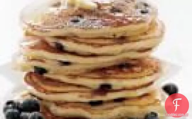 Panquecas de mirtilo-leitelho