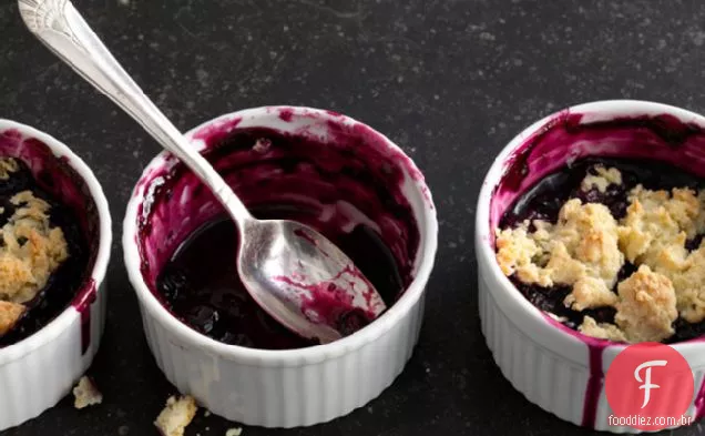 Blueberry-gota Biscoito sapateiro