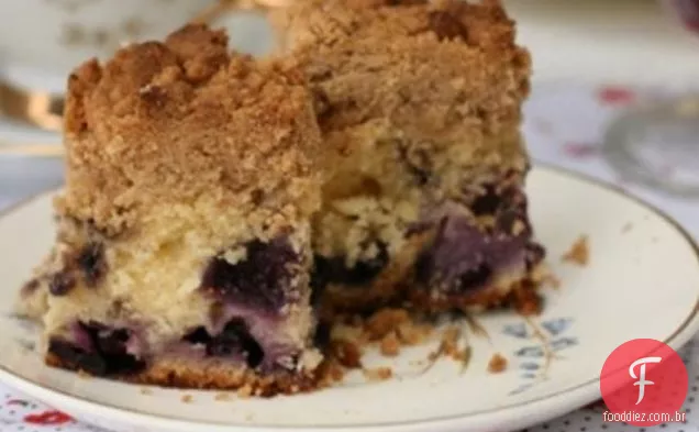 Bolo De Miolo De Mirtilo
