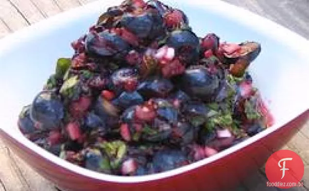 Saudável E Delicioso: Salsa De Mirtilo
