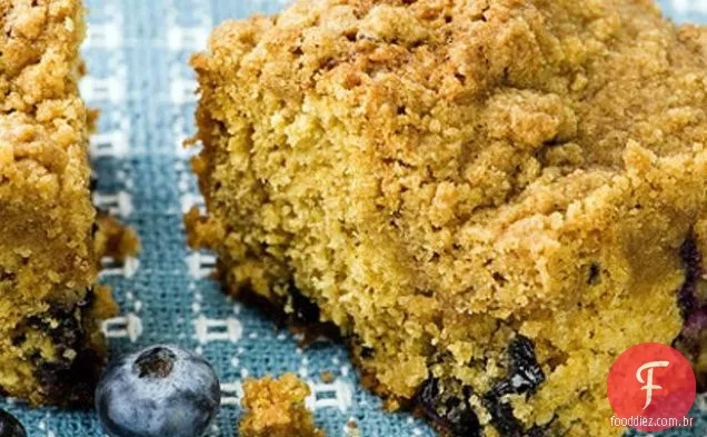 Bolo de miolo de mirtilo e uma Oferta dos Namorados