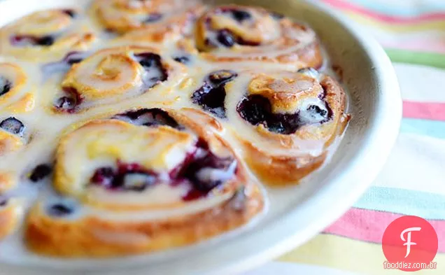 Blueberry Lemon Sweet Rolls