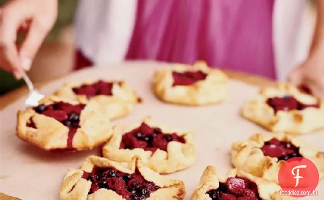 Blueberry-Torta De Framboesa