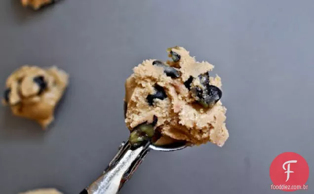 Biscoitos De Mirtilo Com Açúcar Mascavo