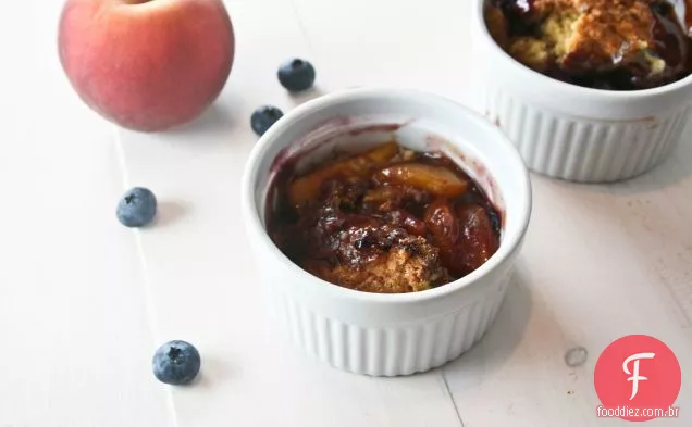 Blueberry Peach Cobbler