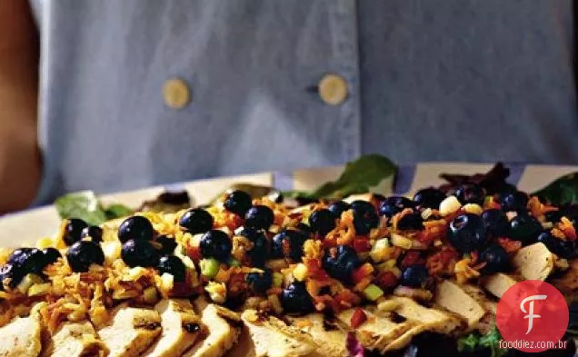 Salada De Frango-Mirtilo