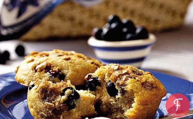 Muffins De Mirtilo E Canela