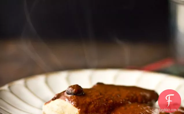 Toupeira De Mirtilo Com Frango