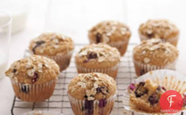 Muffins De Saúde De Mirtilo