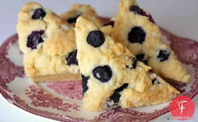 Mini Limão Blueberry Scone Receita