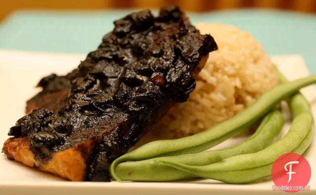 Blueberry Chipotle Barbecue Sauce