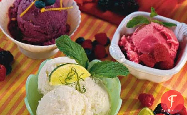 Blueberry - Buttermilk Sherbet