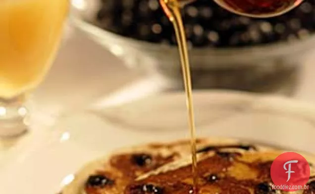 Panquecas de ricota de mirtilo da Bld