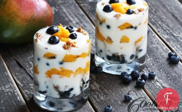 Blueberry E Mango Parfait
