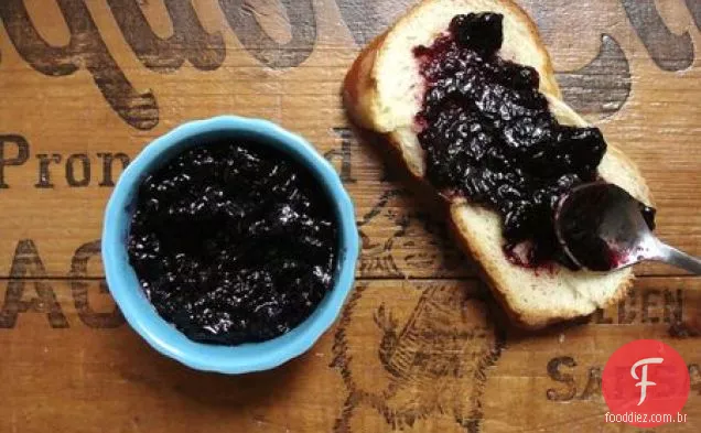 Blueberry Microwave Jam
