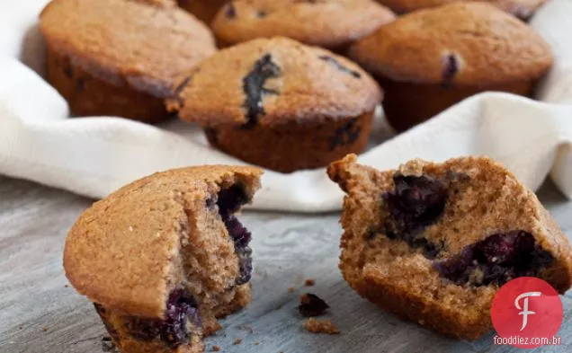 Blueberry Maple Bran Muffins