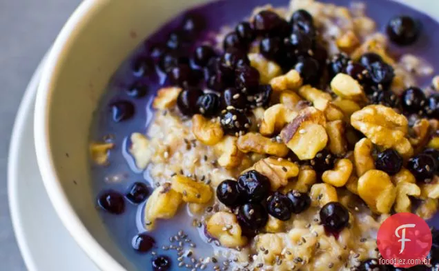 Blueberry Selvagem Chia Oatmeal