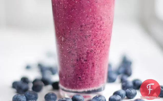 Blueberry Coconut Super Smoothie