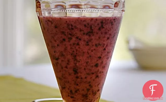 Blueberry-Smoothie De Maracujá