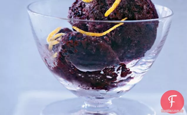 Sorbet De Mirtilo-Limão