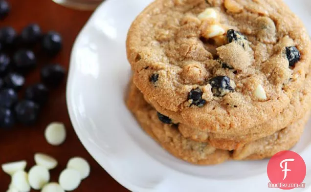 Canela Blueberry Biscoitos De Café Da Manhã