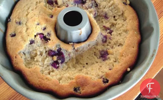 Buckwheat Blueberry Bundt Cake