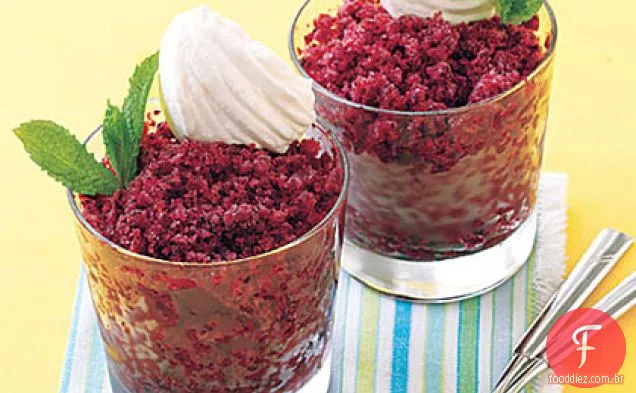 Blueberry Granita