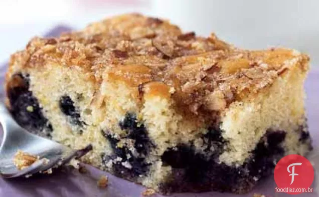 Blueberry-Bolo De Café Com Limão