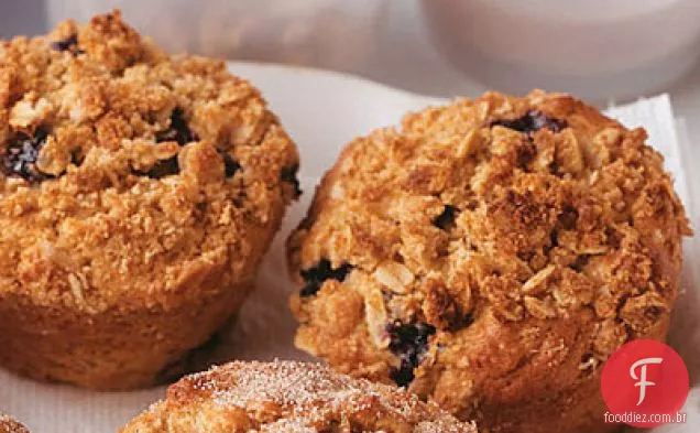 Muffins De Limão Mirtilo