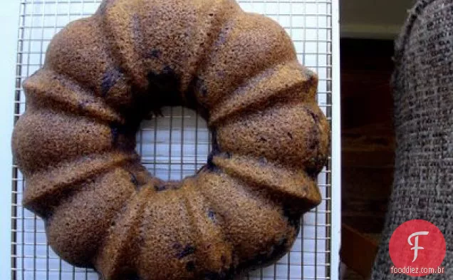 Bolo Bundt De Trigo Sarraceno Com Mirtilos