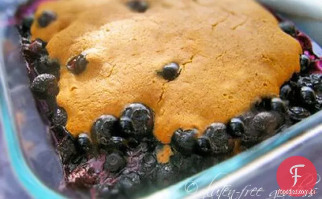 Vegan Blueberry Sapateiro